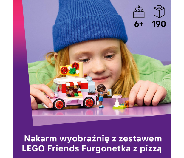 LEGO FRIENDS 42694 Furgonetka z pizzą - 1529776 - zdjęcie 4